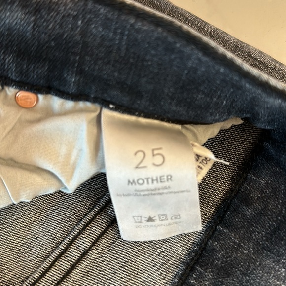 NWT Mother High Waisted Rascal Ankle Step Fray size 25 - Picture 6 of 6